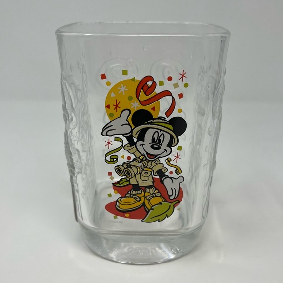 Disney Other - Walt Disney World McDonalds 2000 Celebration Glass Animal Kingdom Mickey Mouse
